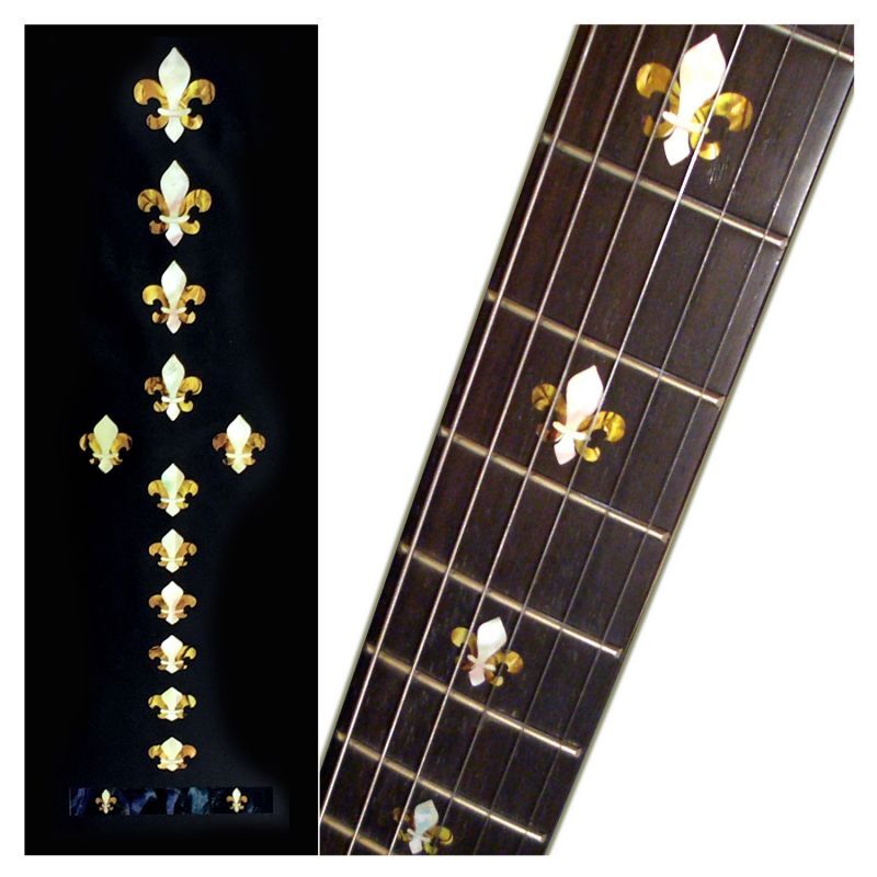 フレデリ ギターや楽器に貼るインレイステッカー